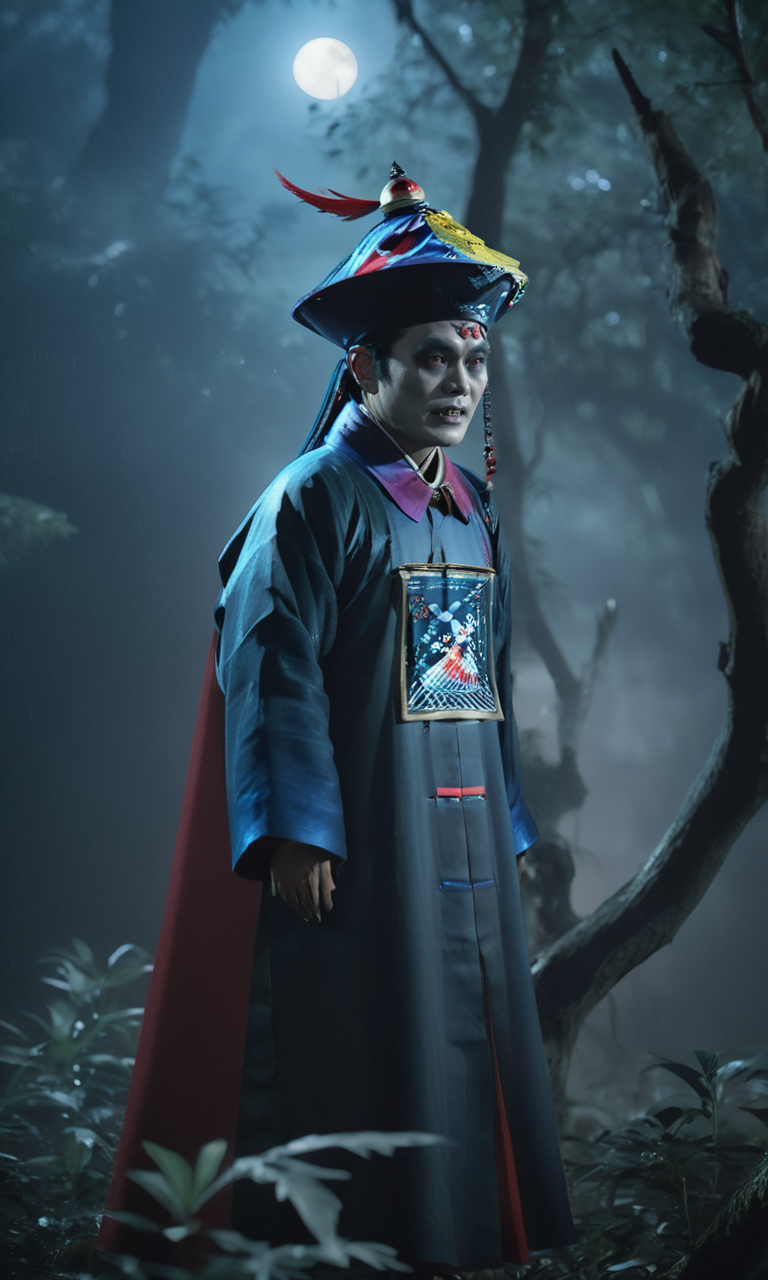 43184059-3635244643-cinematic photo ((masterpiece)),((best quality)),8k,high detailed,ultra-detailed,((huangfu paper)),1man in nanjiang costume with.png